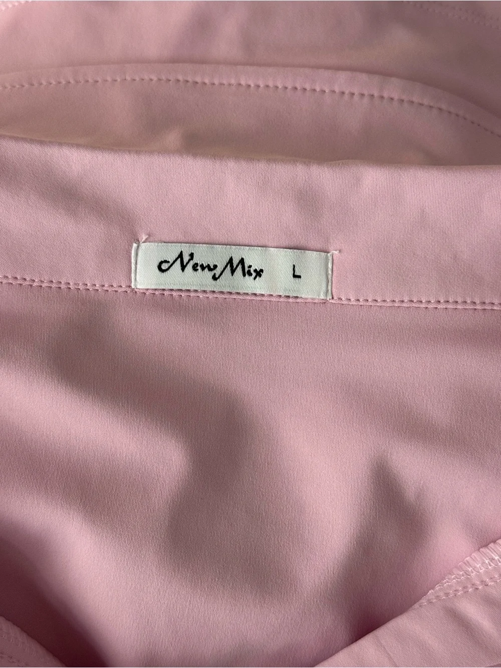 New Mix Pink Matching Set Crop Top Pleated Skort NWT Size Large